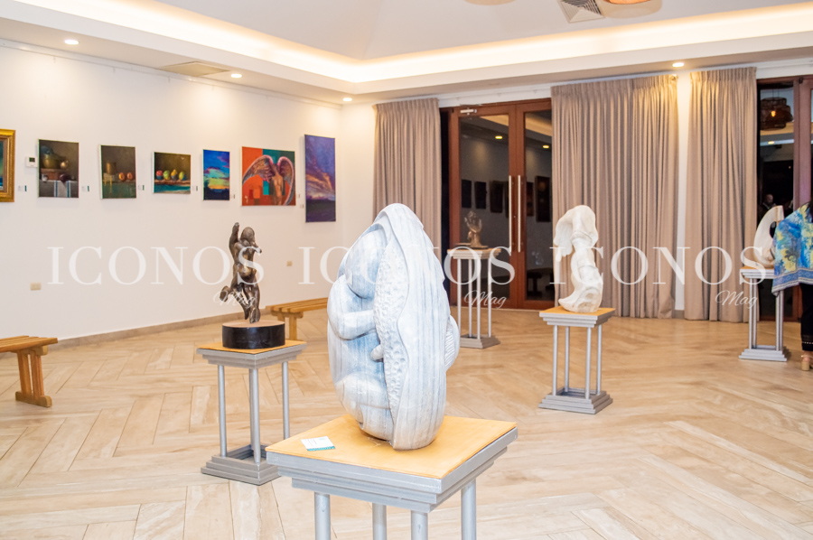 Obras exposición de arte Encuentro artístico en El Paraíso Omoa parte 1