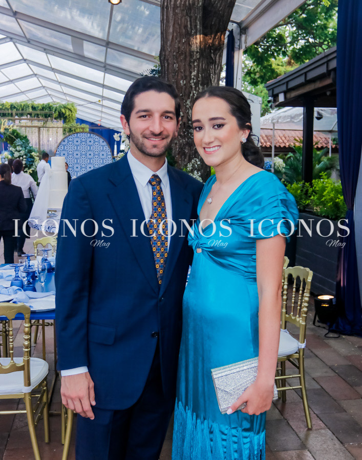 Celeste Redondo y Erick Lacayo