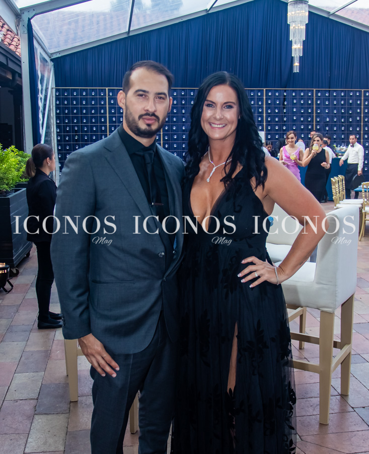 Celeste Redondo y Erick Lacayo