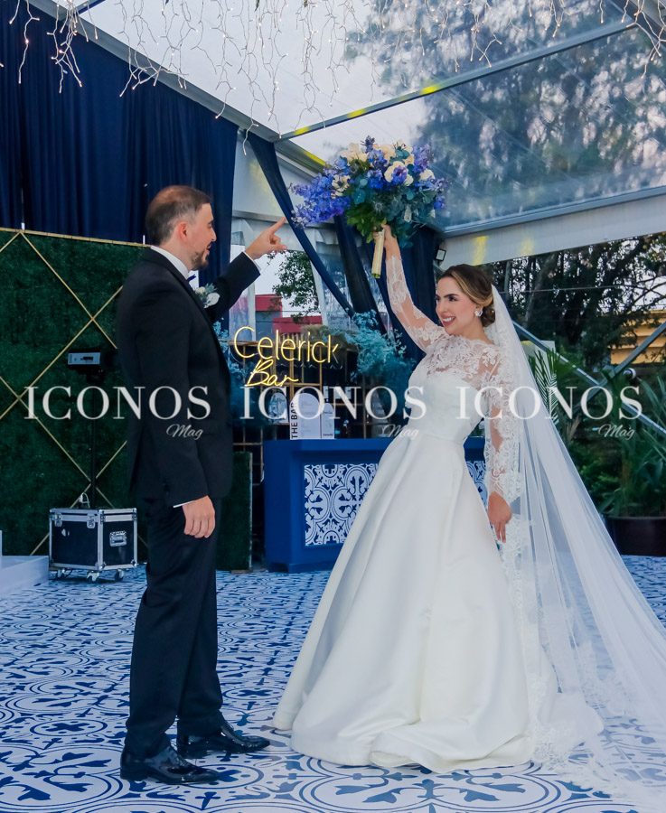 Celeste Redondo y Erick Lacayo