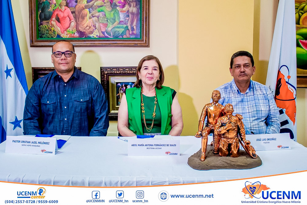 Convenio UCENM y Serve Hope Honduras