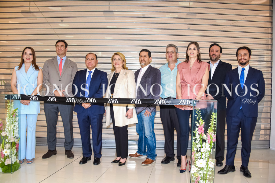 Corte de listón reapertura Zara en Mall Multiplaza Tegucigalpa