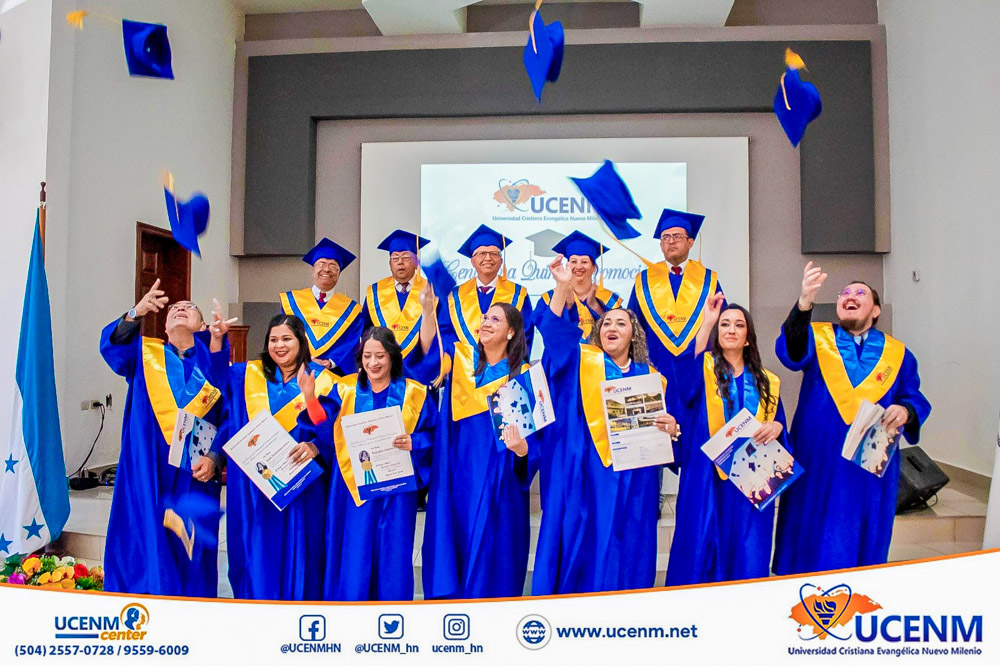Graduacion centesima quinta maestria 2023 UCENM San Pedro Sula