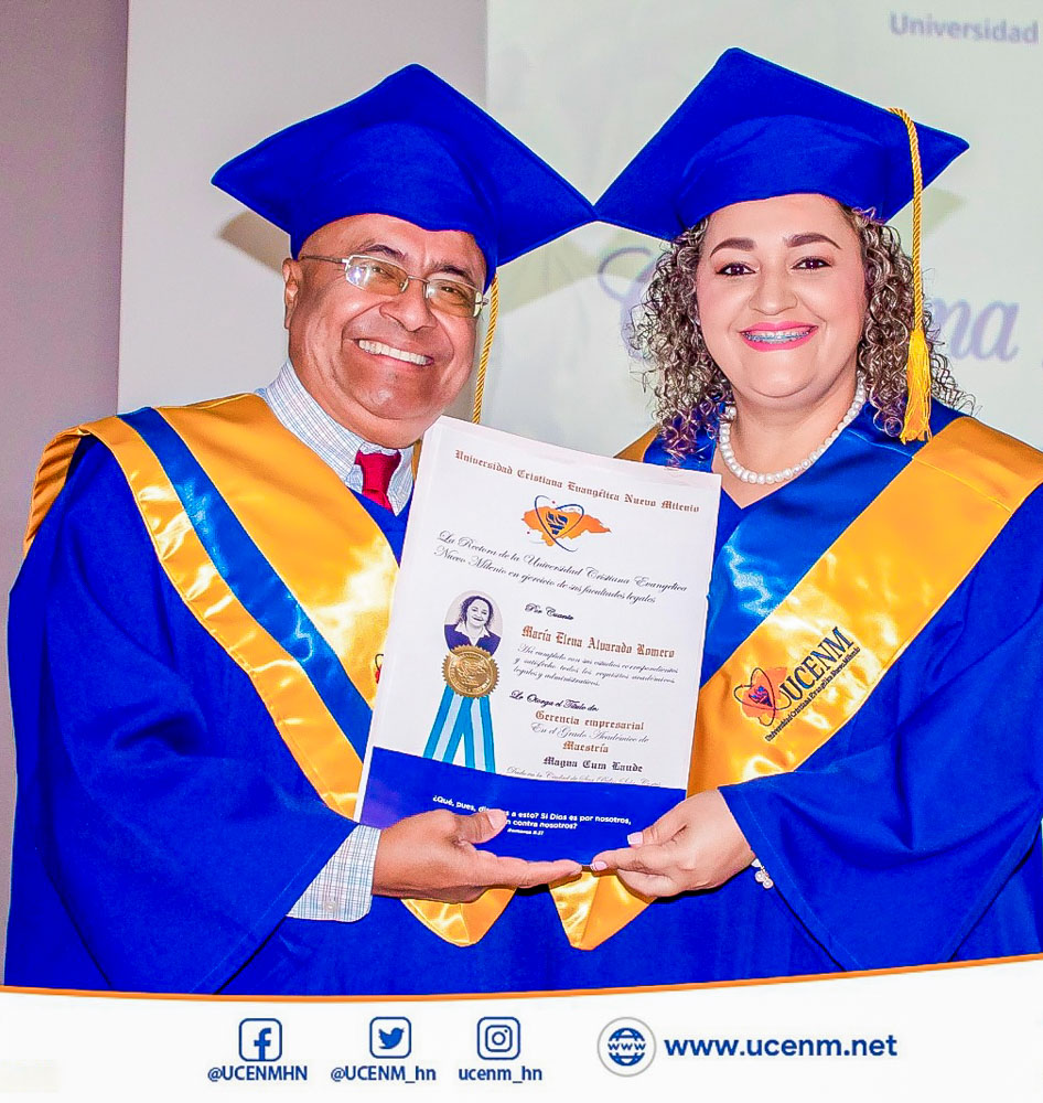 Graduacion centesima quinta maestria 2023 UCENM San Pedro Sula