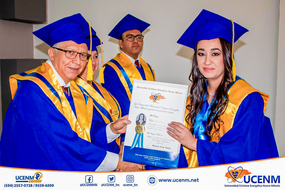 Graduacion centesima quinta maestria 2023 UCENM San Pedro Sula