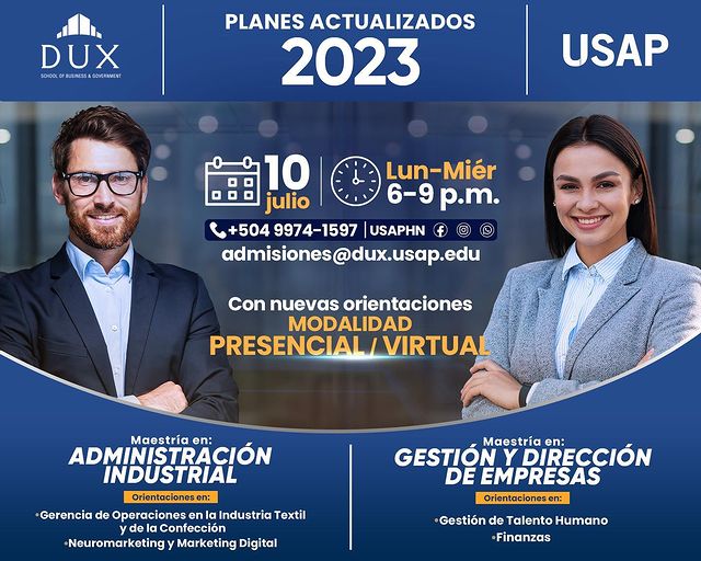 Maestrías nuevos planes y modalidades by USAP Honduras