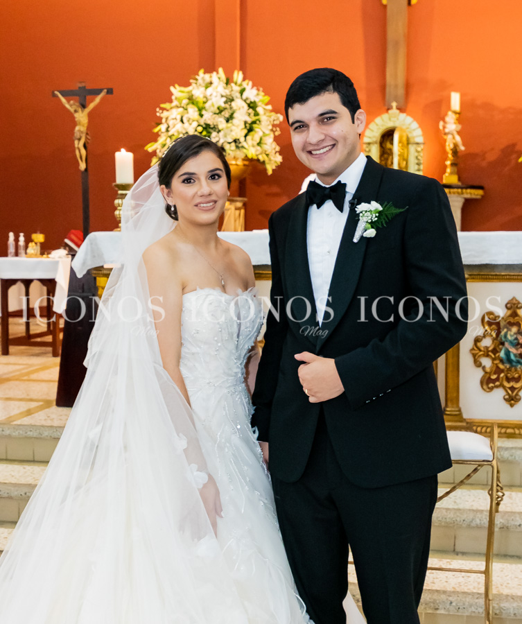 Misa boda Grace Lorraine Canahuati Atti y Leonardo Pereira Funes