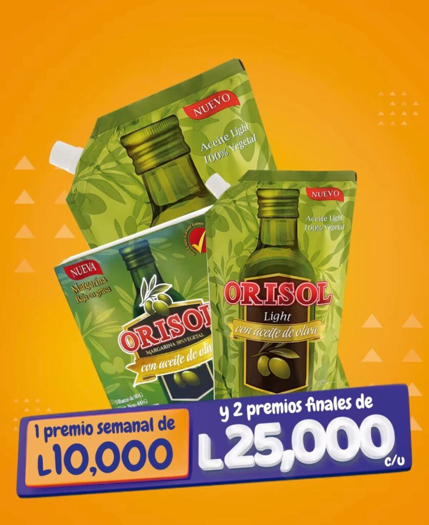 Promoción Salud Dinero y Sabor by Aceite Orisol Honduras