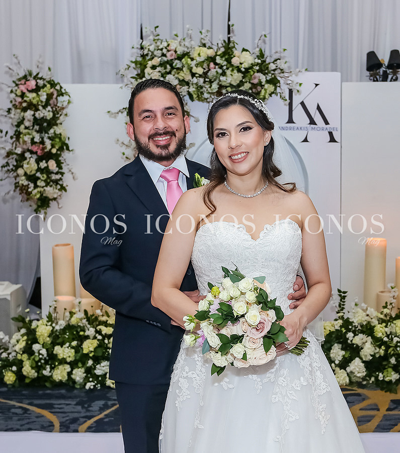 Boda Karen Moradel y Ángel Andreakis