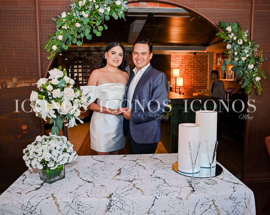 Boda civil Eliza Panayotti y Mateo Suarez