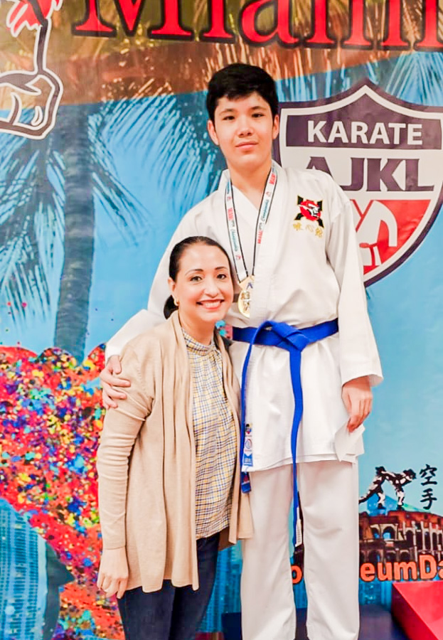 Hondureños en Miami Open Karate 2023
