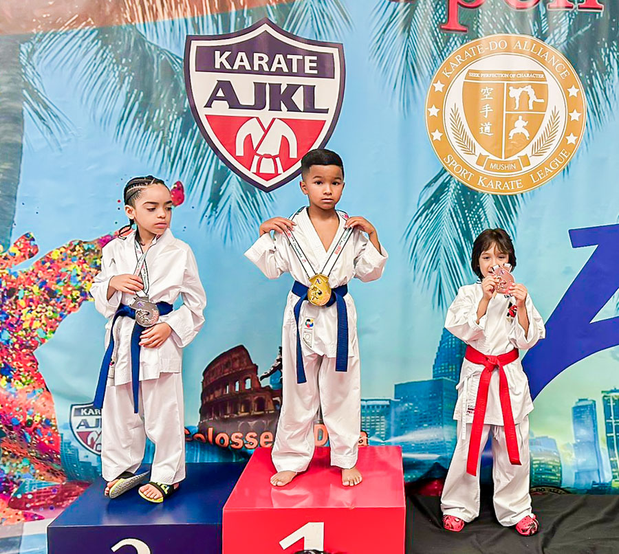 Hondureños en Miami Open Karate 2023