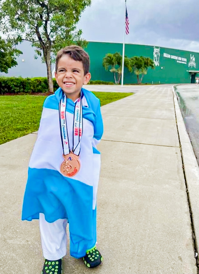 Hondureños en Miami Open Karate 2023