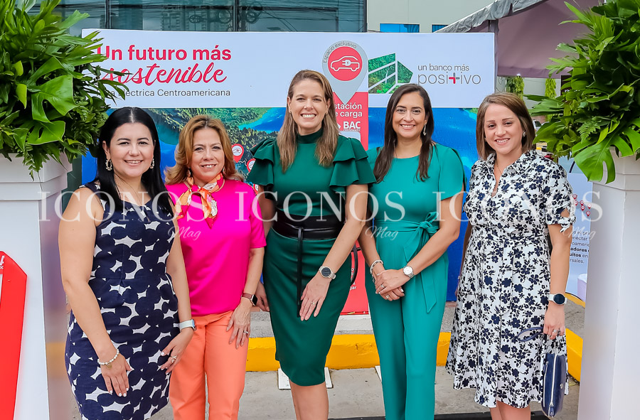 Inauguración segundo cargador eléctrico BAC Credomatic Honduras