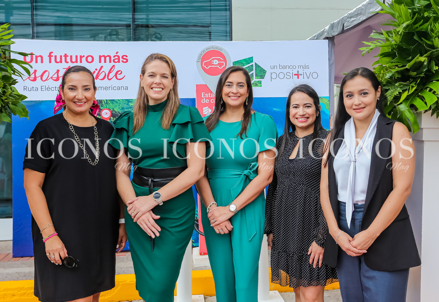 Inauguración segundo cargador eléctrico BAC Credomatic Honduras