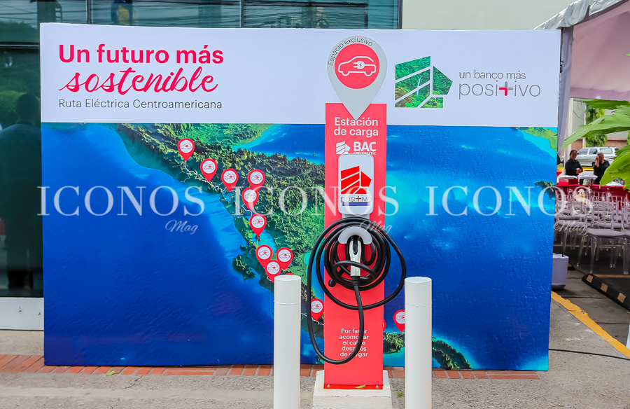 Inauguración segundo cargador eléctrico BAC Credomatic Honduras