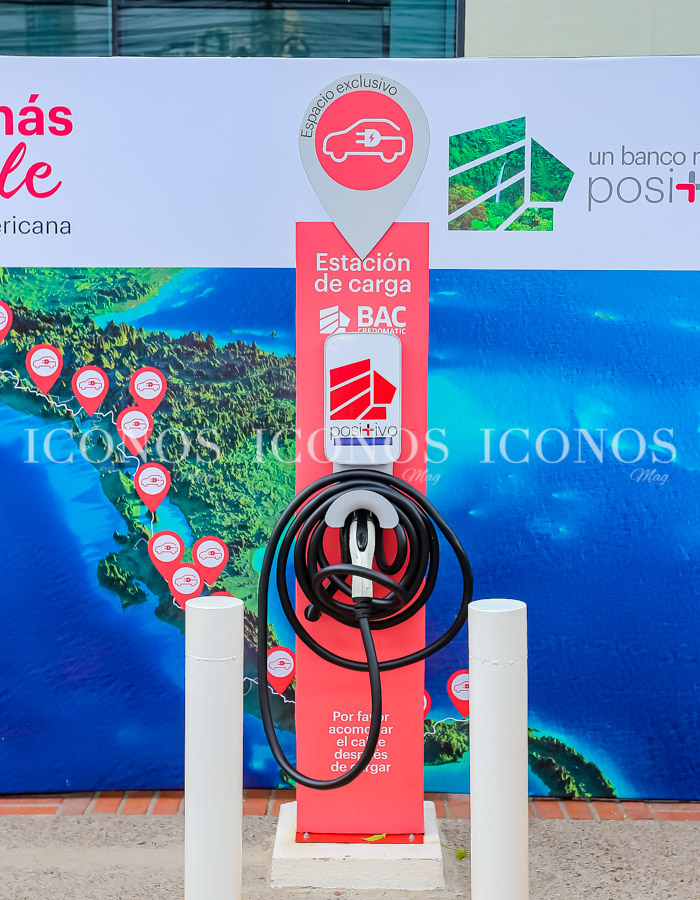 Inauguración segundo cargador eléctrico BAC Credomatic Honduras