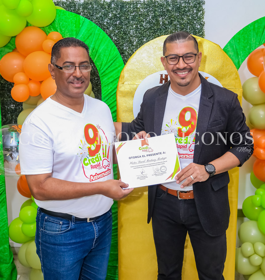 Noveno aniversario CrediRapid Tegucigalpa