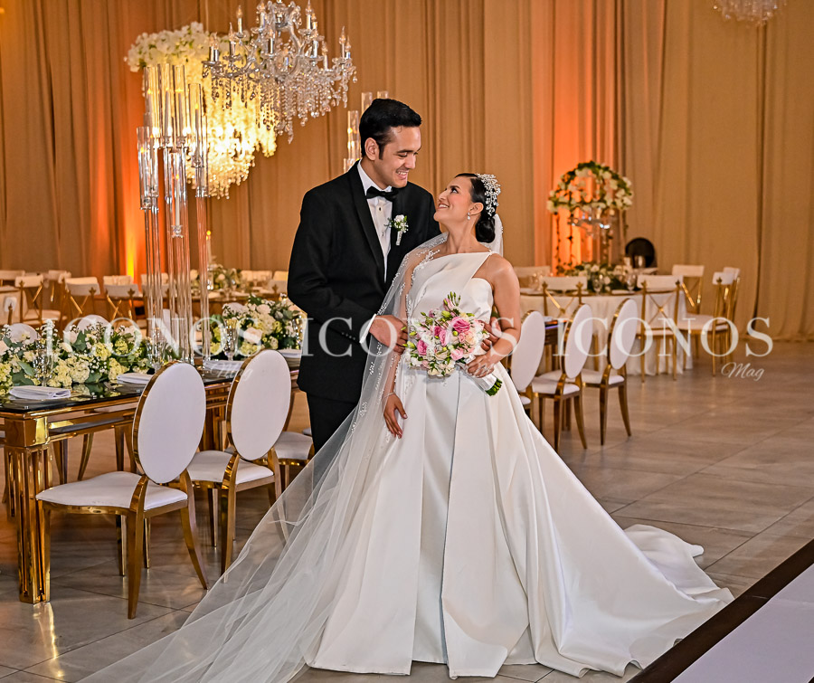 Laura Espinal López y Guillermo Flores Araujo