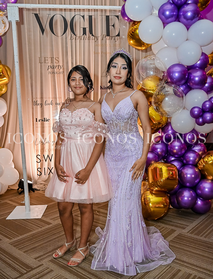 Doble cumpleaños Kimberly y Leslie Reyes Medina