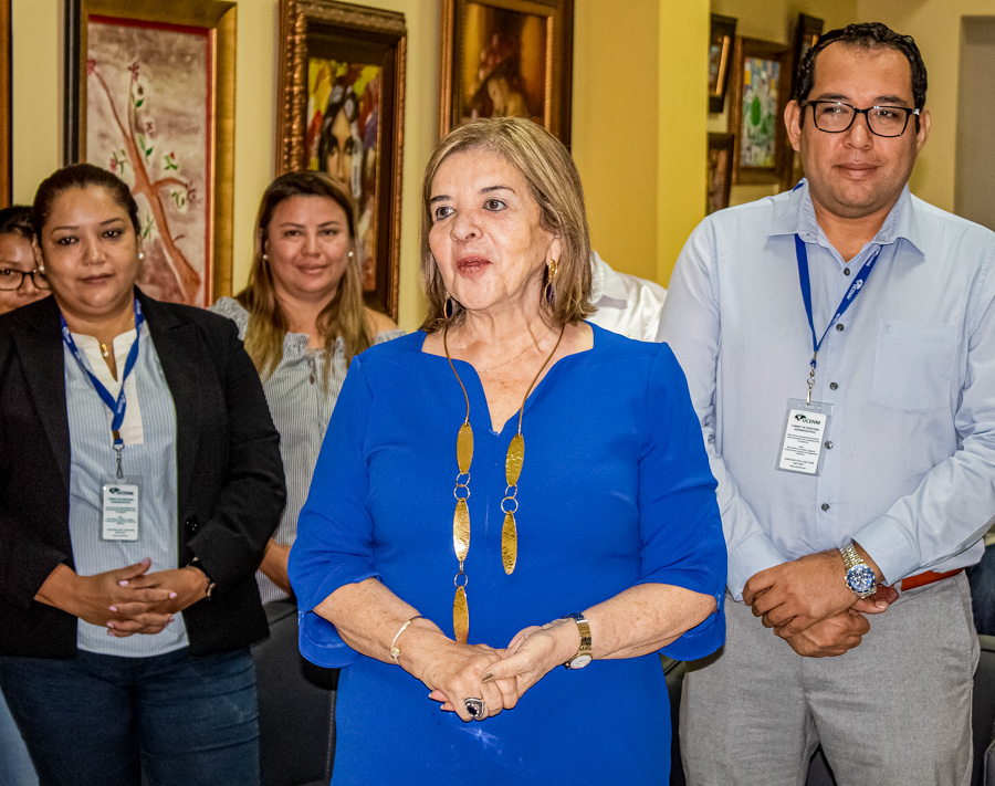 Estudiantes UCENM La Esperanza visitan sede central San Pedro Sula