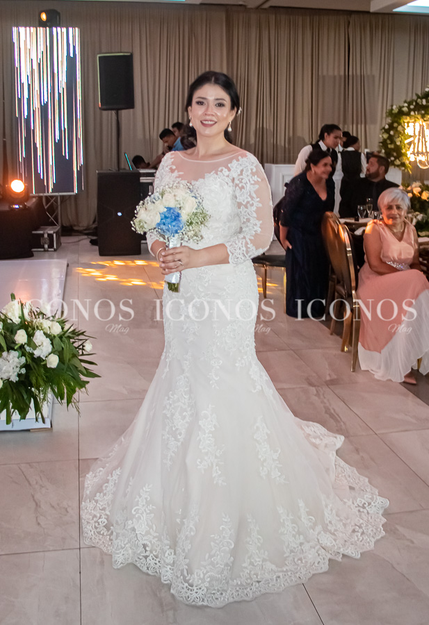 El salón Emperador del hotel Copantl ha sido el lugar idóneo para el enlace matrimonial