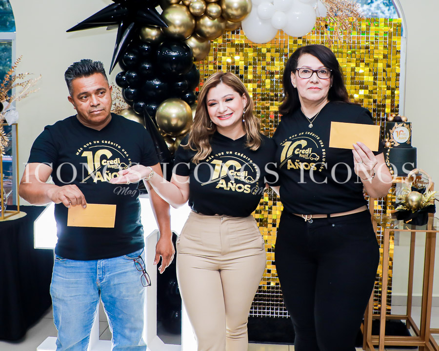 Décimo aniversario Financiera CrediRapid San Pedro Sula