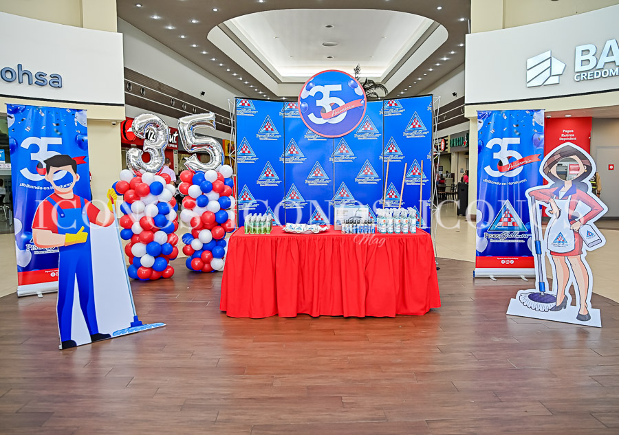 El 35 aniversario de Pisos Brillantes