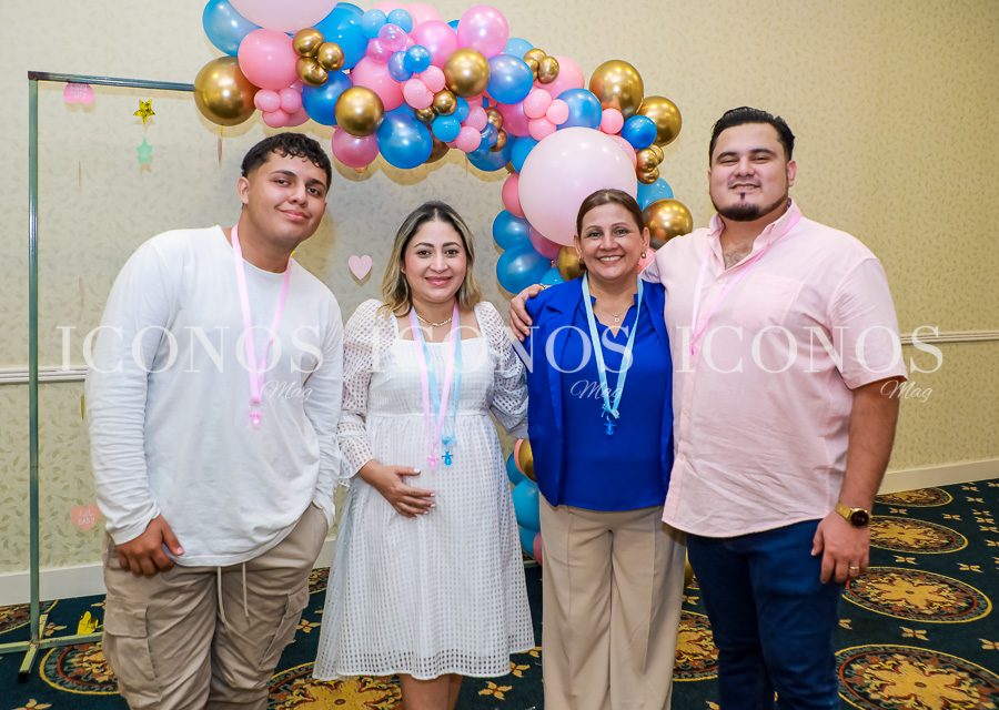 Gender reveal Jackeline González de Rivera