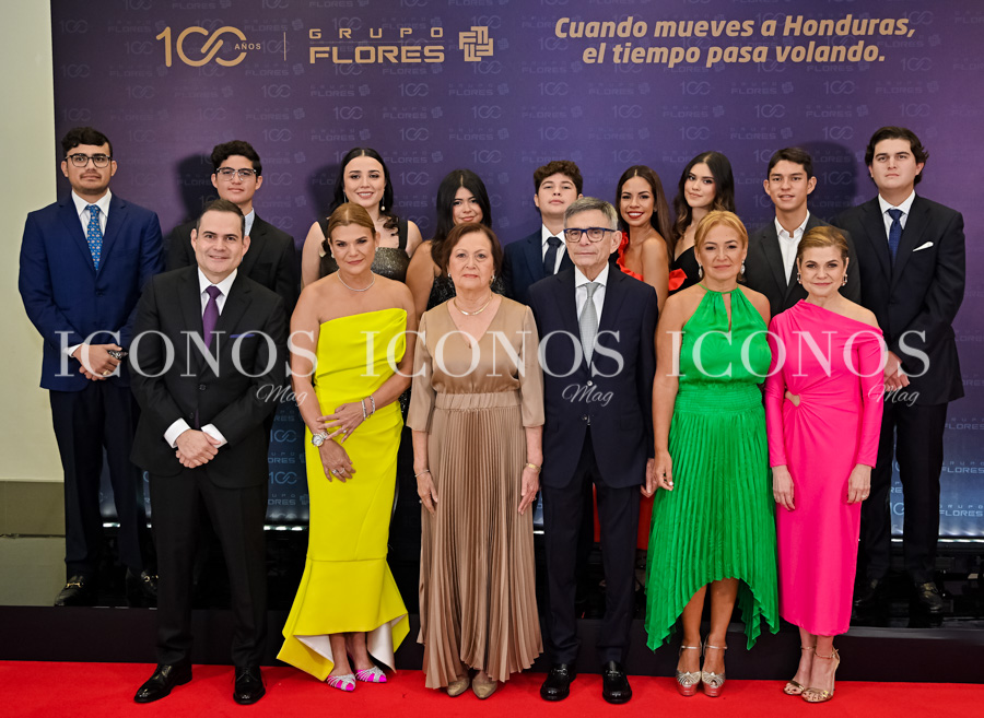 Invitados gala 100 años Grupo Flores Honduras parte 1