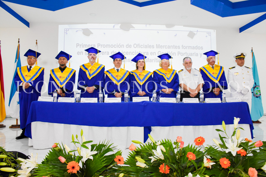 Primera graduacion licenciados en gestion portuaria y transporte maritimo UCENM Honduras parte 2