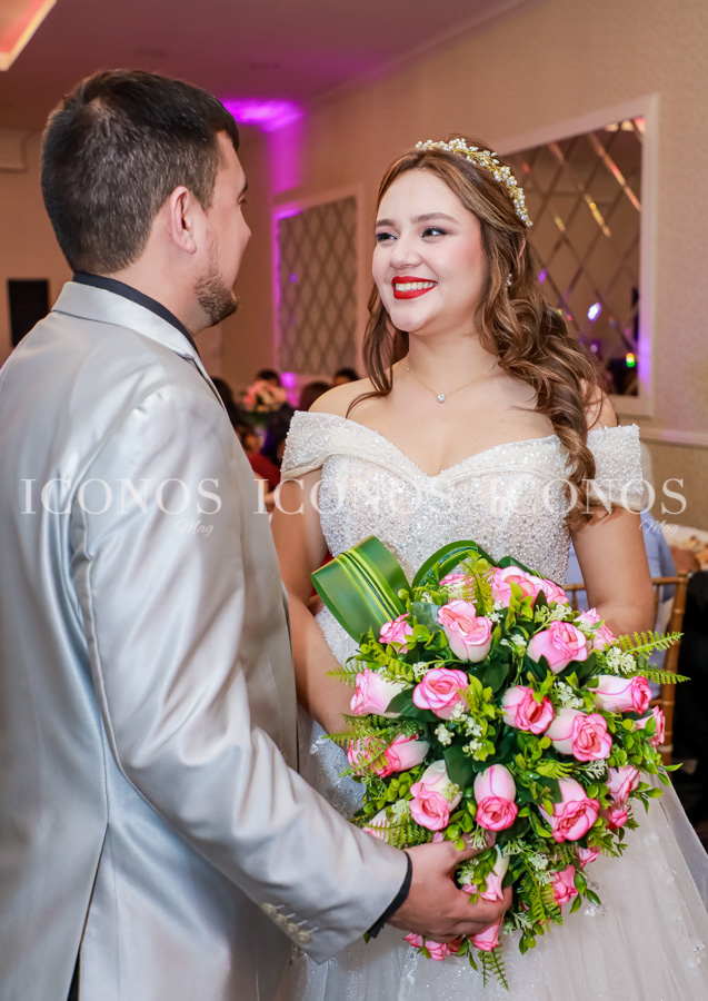 Boda civil Cristell Paz y Yefri Fernández