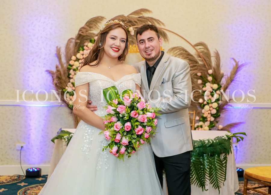 Boda civil Cristell Paz y Yefri Fernández