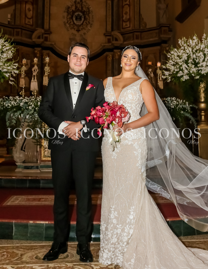 Misa boda Maria Fernanda Alcerro Lopez y Jose Mario Lanza Barahona