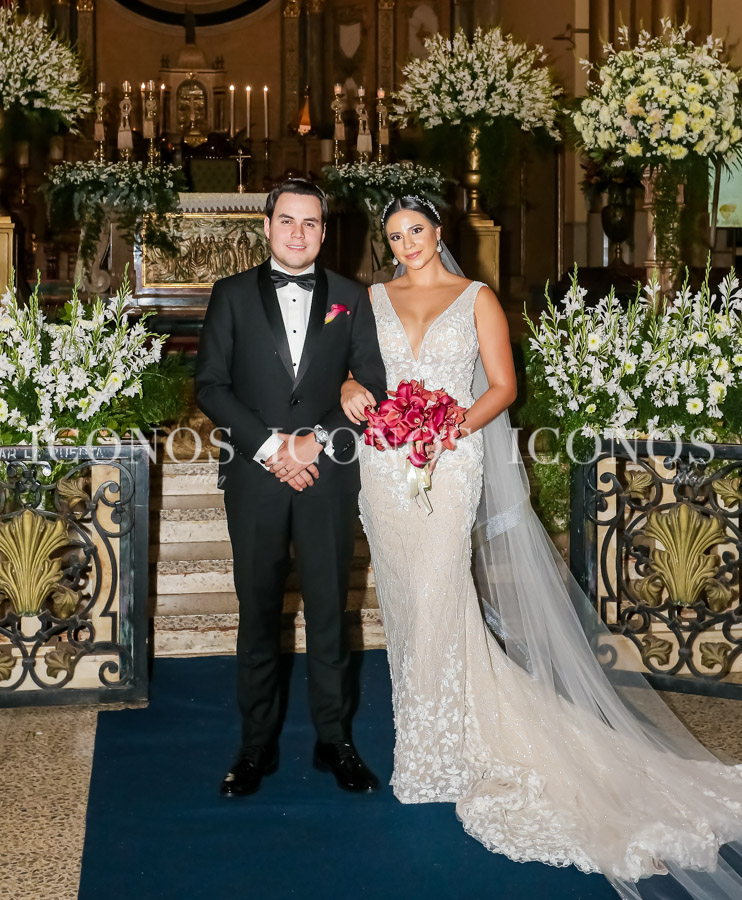 Misa boda Maria Fernanda Alcerro Lopez y Jose Mario Lanza Barahona