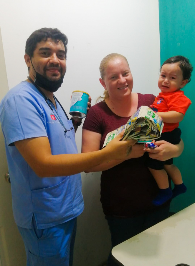 Entrega canastas navideñas by UCENM Honduras