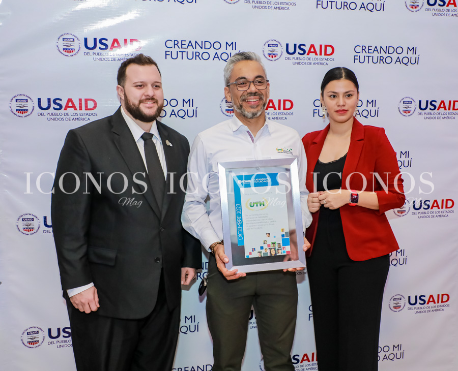 Reconocimiento Universidad Tecnológica de Honduras por Usaid