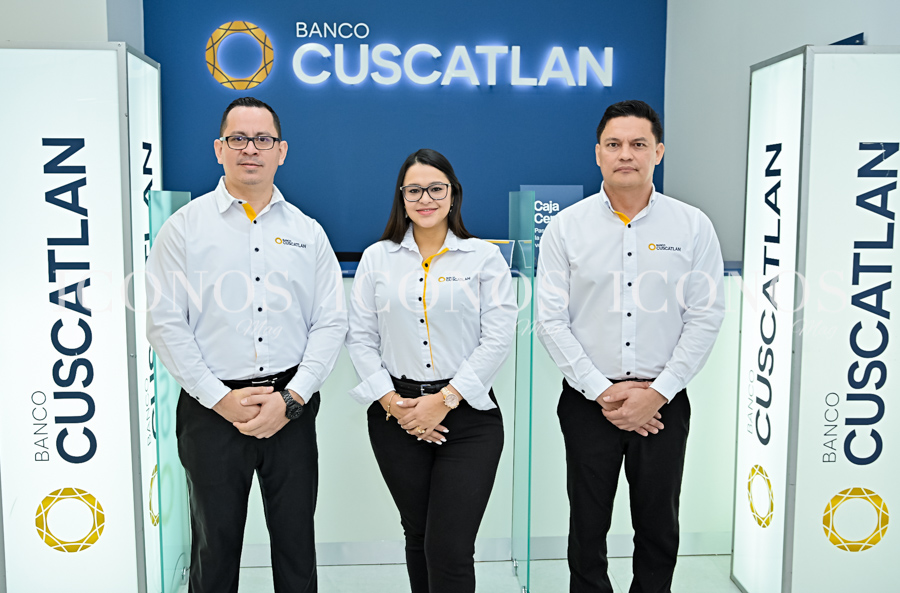 Inauguración Banco Cuscatlán agencia Mega Mall