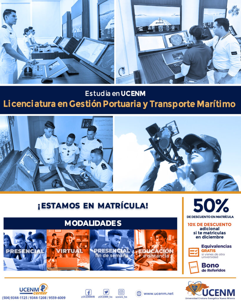 Matrícula primer periodo 2024 UCENM Honduras