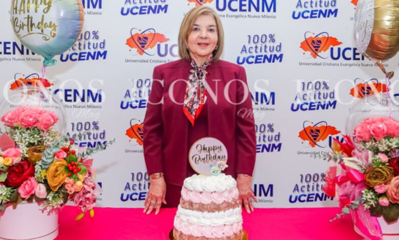 PORTADA Cumpleaños Rectora UCENM