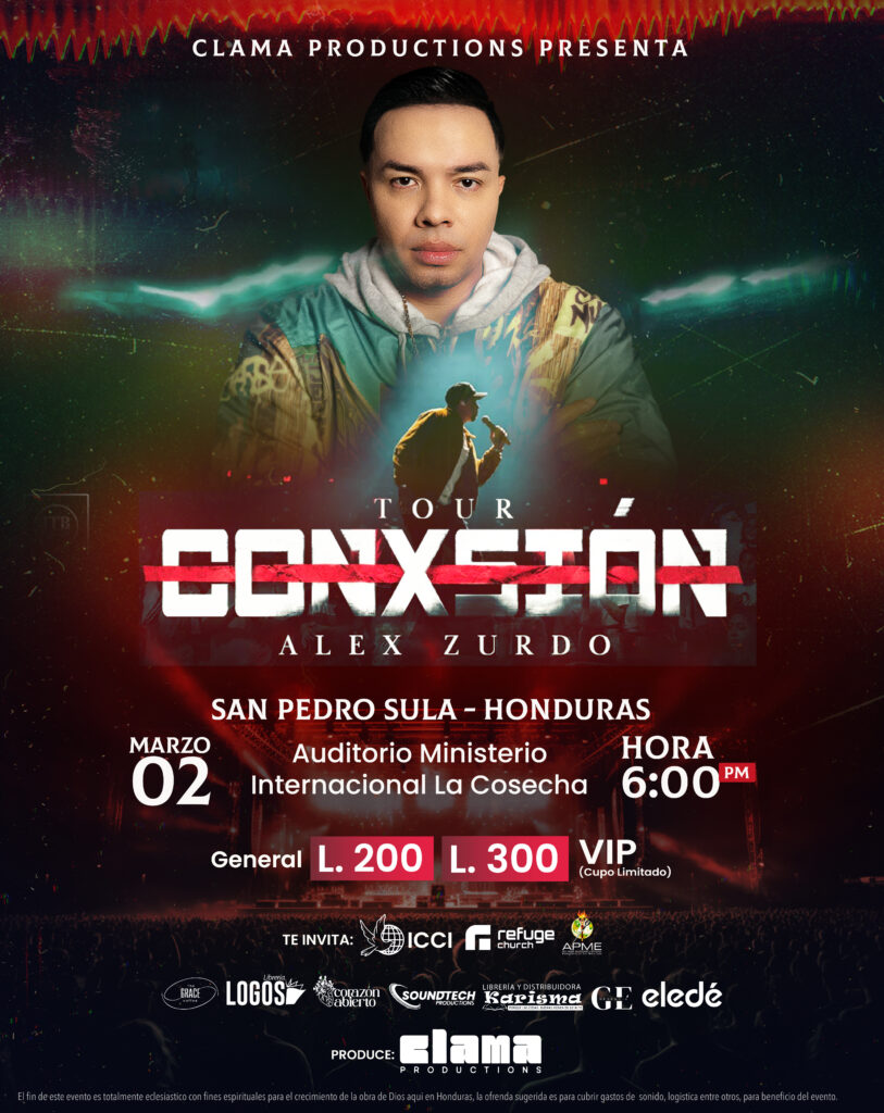 Concierto Alex Zurdo en San Pedro Sula