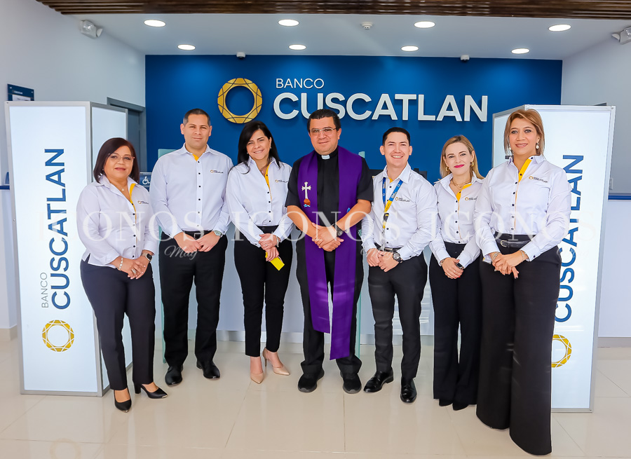 Inauguración banco Cuscatlán agencia América Tegucigalpa