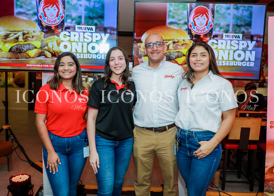 Lanzamiento Crispy Onion Cheeseburger by Wendy's Honduras