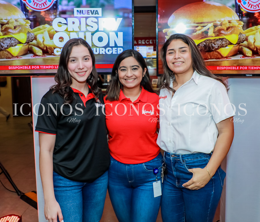 Lanzamiento Crispy Onion Cheeseburger by Wendy's Honduras
