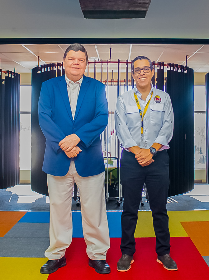 Visita rector UNAH a USAP Honduras