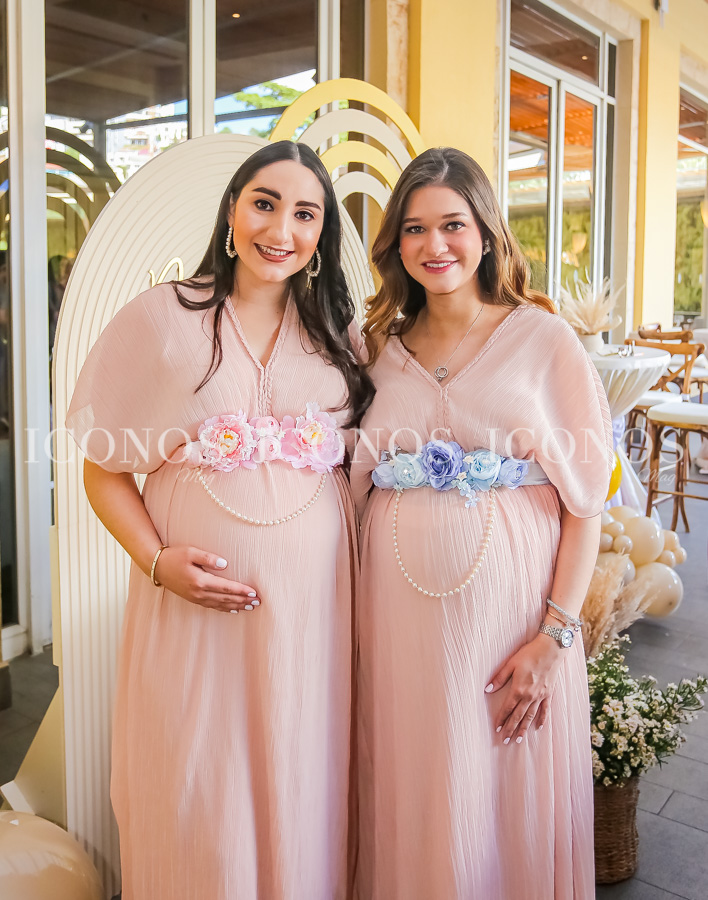 Doble baby shower Evelyn Morcillo y Martha Bahr