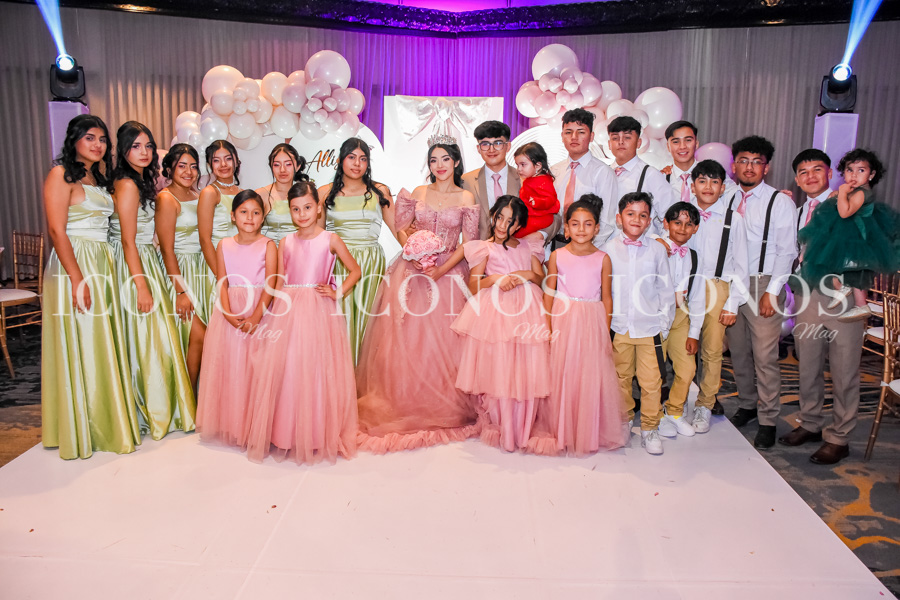 Fiesta quince años Allison Giselle Rodríguez Osorto