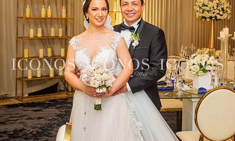 PORTADA Boda Ana Mercedes Izaguirre Herrera y Carlos Alberto Flores Raudales