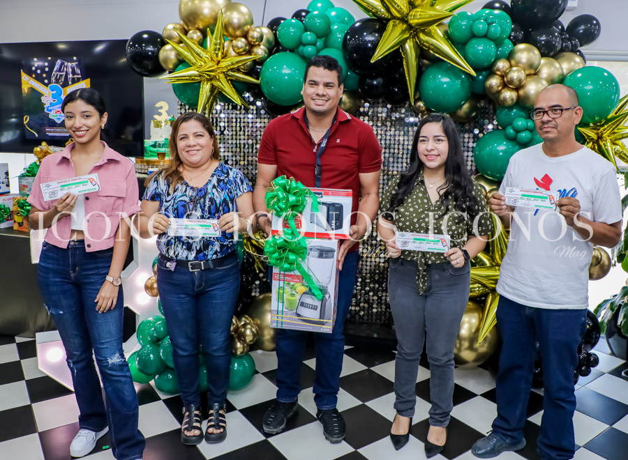Tercer aniversario CrediMóvil San Pedro Sula