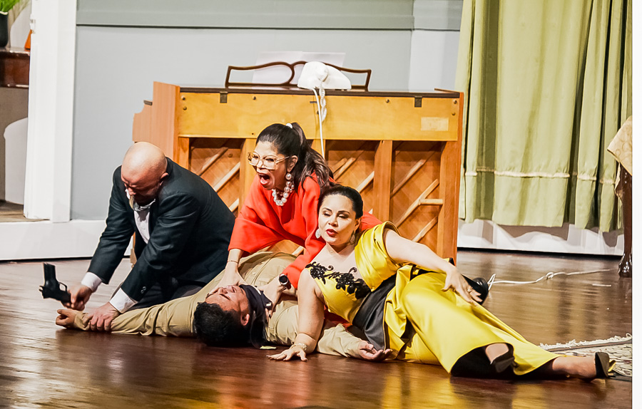 Obra Un encuentro descabellado Círculo Teatral Sampedrano